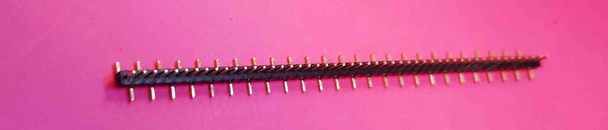 Pin Header 1.00 mm pitch -1*50 SMD